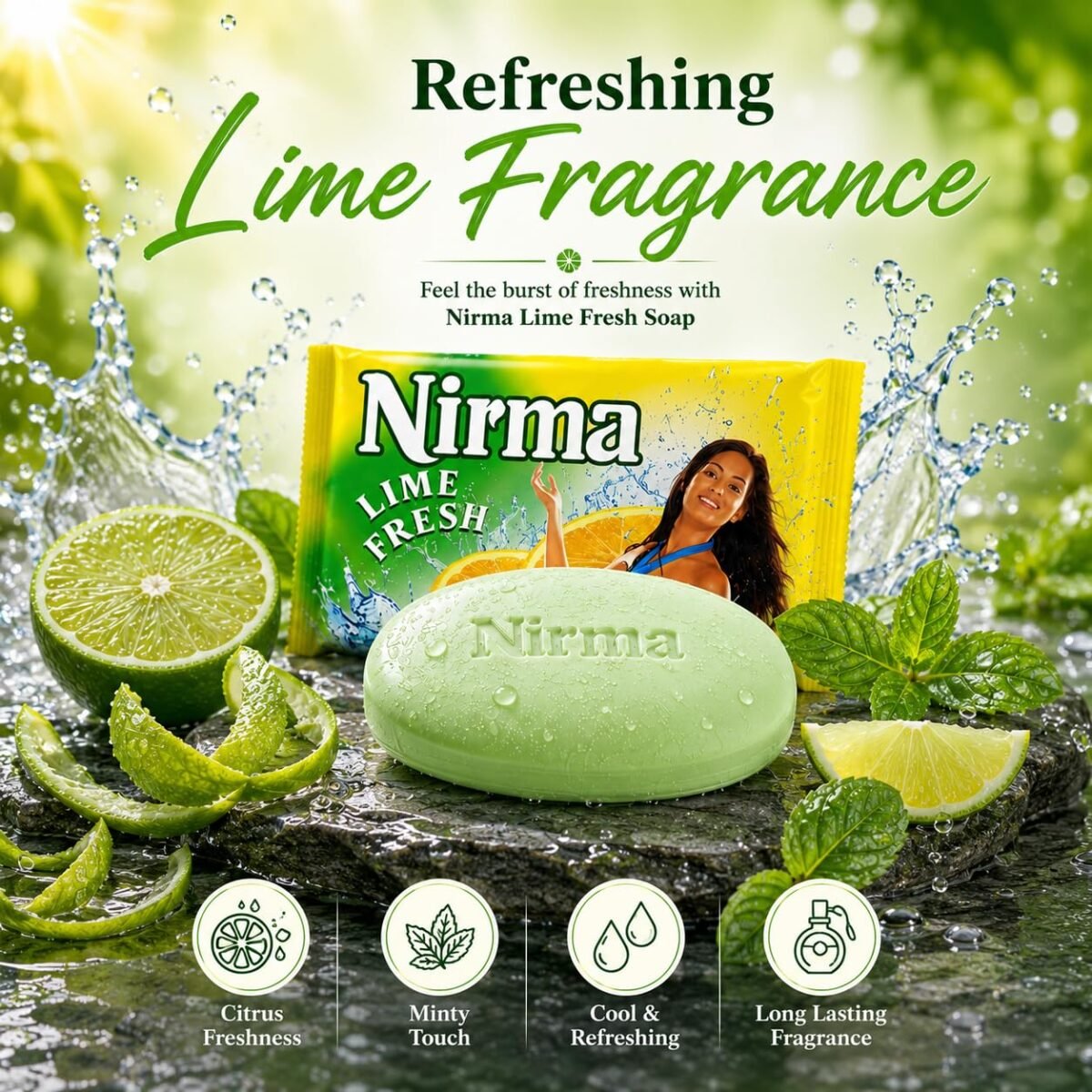 Nirma Lime.50g/10 ₹. - Image 4