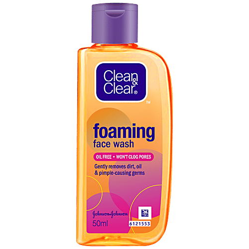 20004192_6-clean-clear-foaming-face-wash C&C.Foaming.F/W.50ml - Image 1