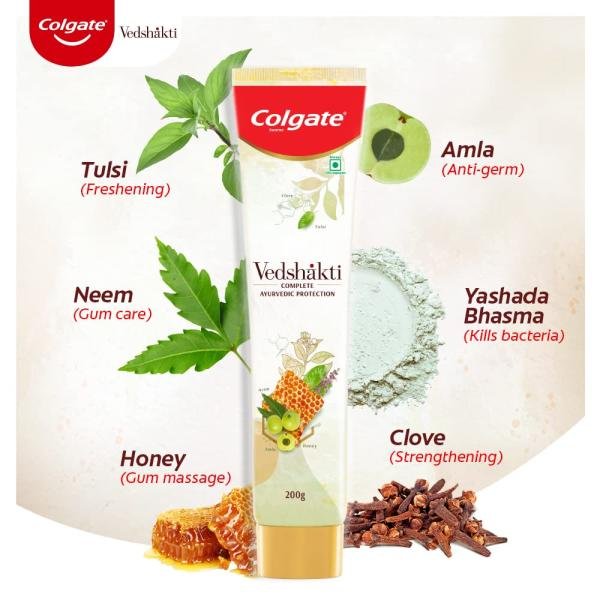 Colgate.Ved shakti.140g - Image 5