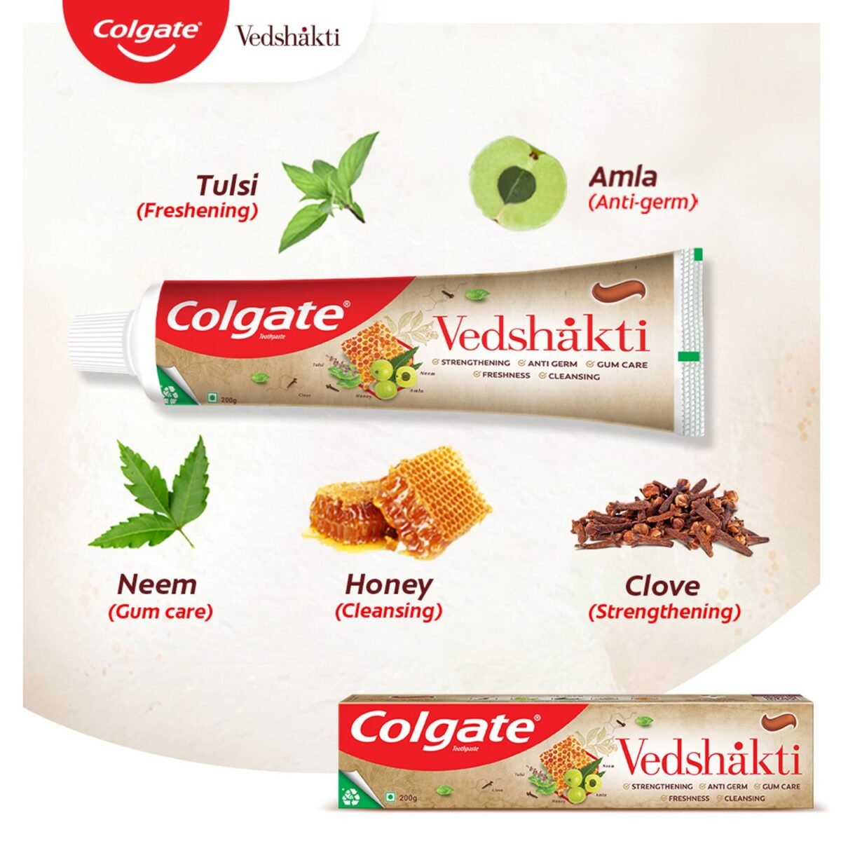 Colgate.Ved shakti.140g - Image 2